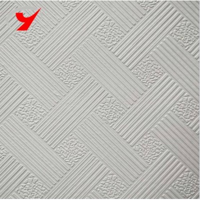 Zjgleader 7mm Laminated Pvc Gypsum Ceiling Tiles Gypsum Board